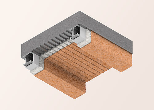 Ure-K Thermal Acoustic Insulation in custom soft orange color